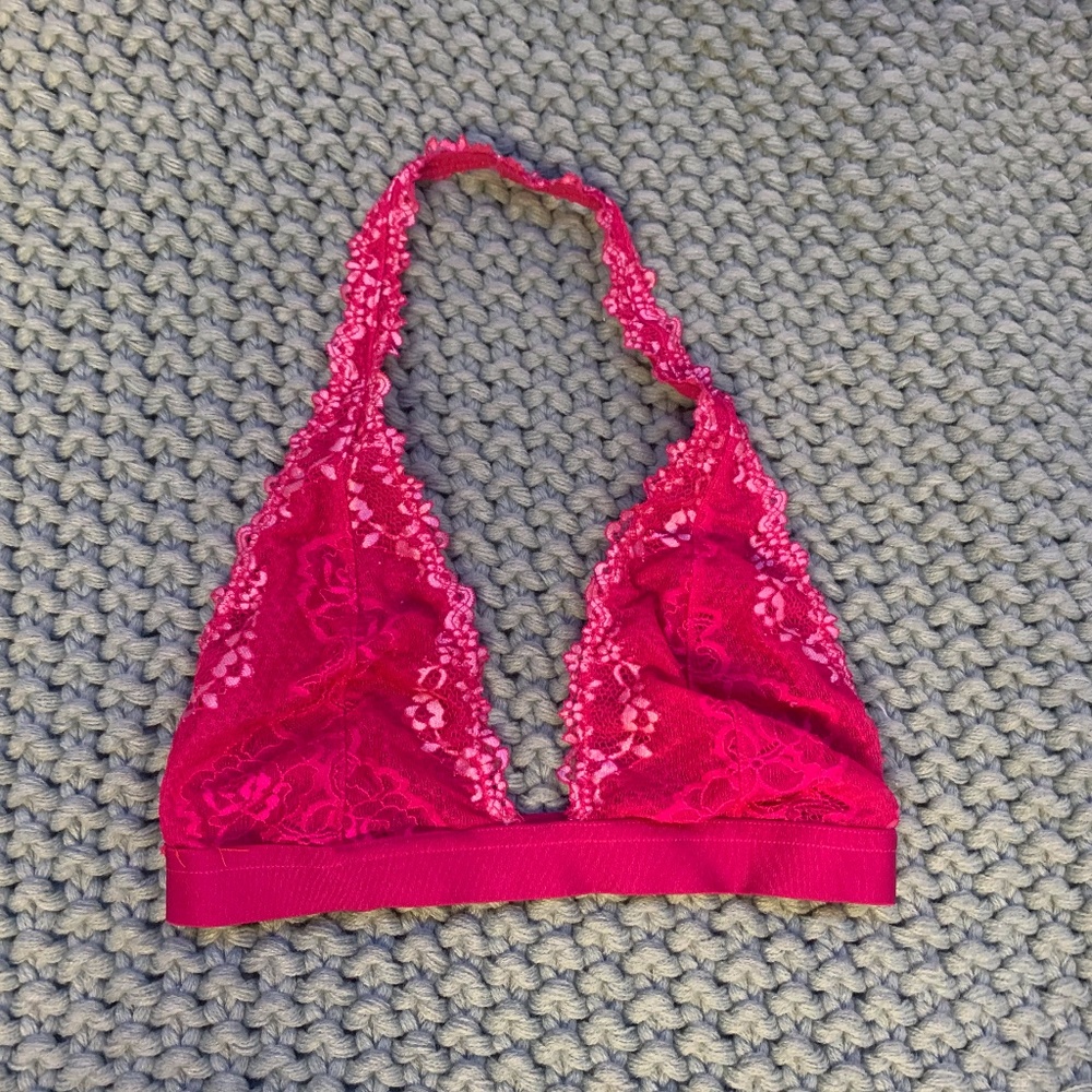 Pink bralette